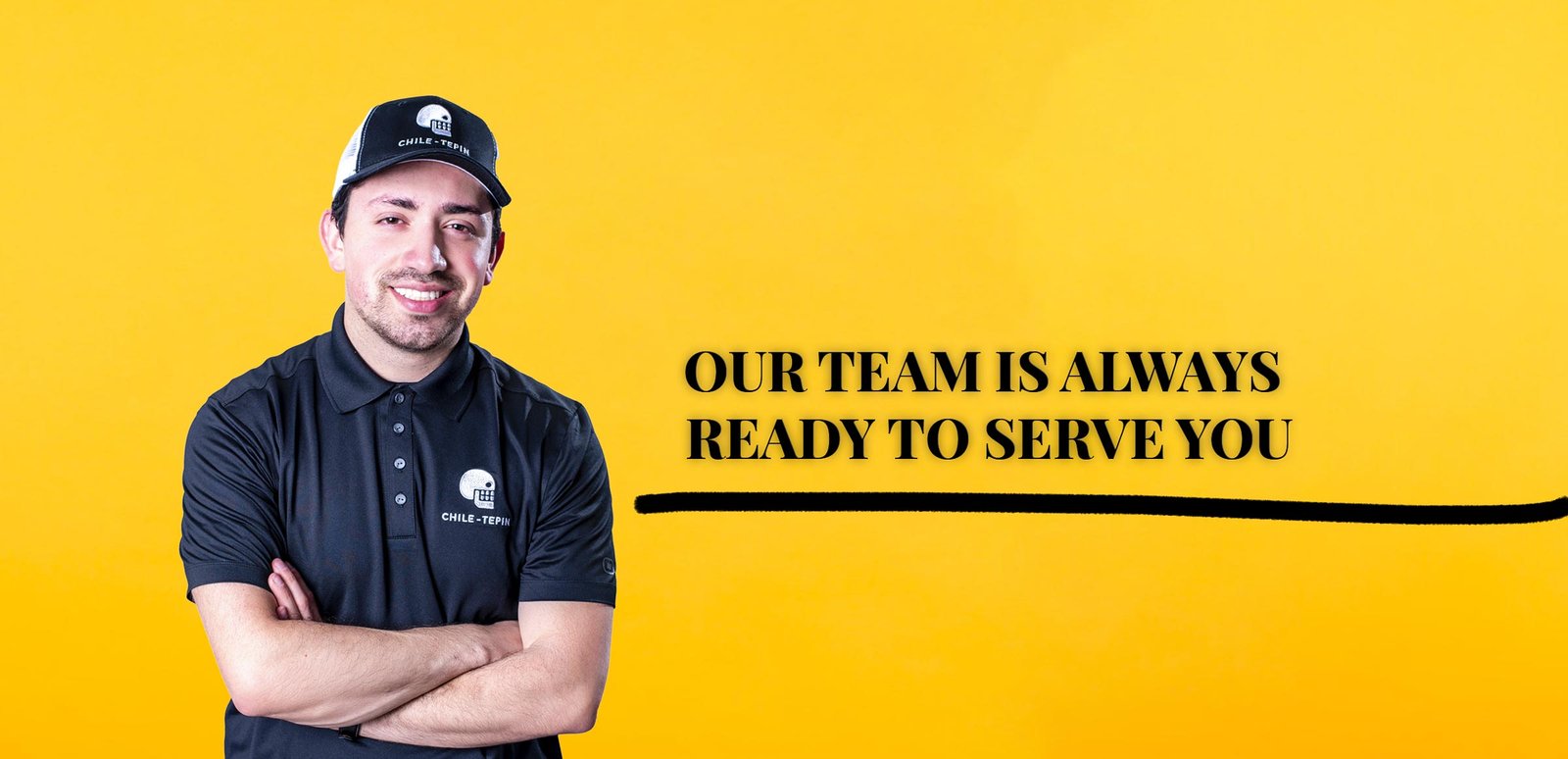 The Chile Tepin team ready to serve you